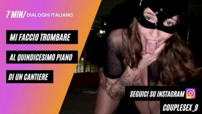 STELLA VEGAS si fa trombare al quindicesimo piano di un cantiere