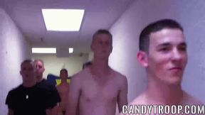 Big dick soldiers sucking sergeants massive white dicks