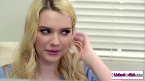 Doctor Cherie flirts with hot assistant