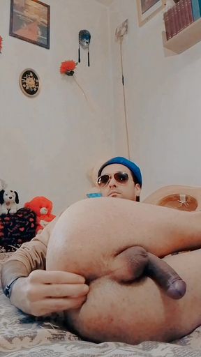👄I Gape My Asshole With The Plug