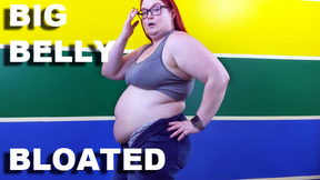 Oiling My Big Bloated Belly