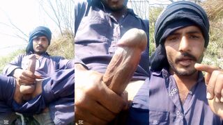 Young dude's first time with a huge black cock in public - bareback!