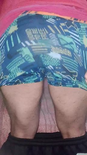 The Fat Man Wishes Himself with Bath Cream