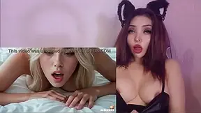 Having her first rear entry experience with my blonde stepsister - Masturbating with AI