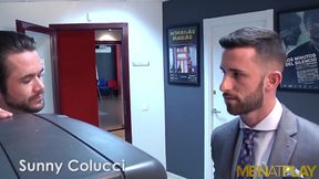 MENATPLAY - Anal pounding with Mike De Marko and Sunny Colucci