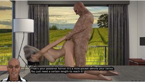 Power Vacuum - Gameplay - Roleplay - Ntr Scene - Oldman Takes Teen for Himself