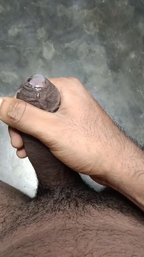 Indian Boy hand job in solo