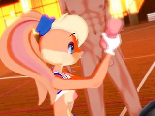 Space Jam - Lola Bunny gets screwed after training - Manga