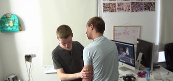 Fetish homemade James Lewis deepthroats colossal rock har