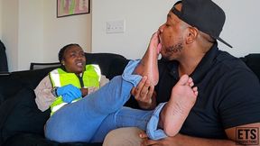 Beijing Meets Her Toe Sucking Parole Officer