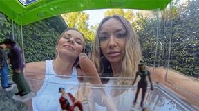 Katka and Lucies Box of Insects Part 1 8K VR360