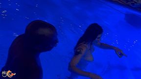 marie fox: cheating wife at the pool