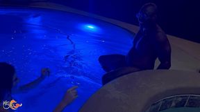 marie fox: cheating wife at the pool