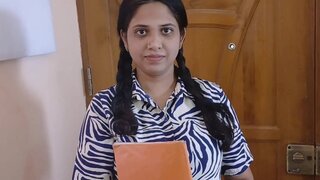 Busty girl with a great figure is fucked by an Indian