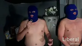 Super gangbang fuck of a curvy hotwife with a big ass until she's filled with cum