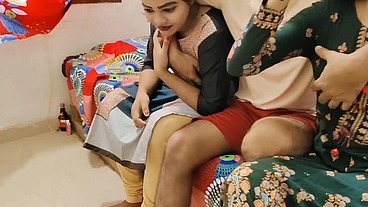 Indian roommate fucks me hard in missionary then pull my hair while - Nov 24, 2024