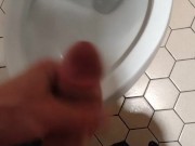 Public bathroom masterbation