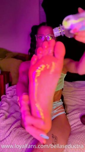 Oiled up