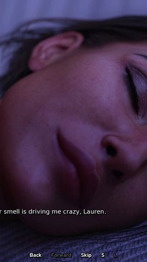 Captivating moment from &quot;Sharing a Bed with My Stepmom - 3D Hentai Animated Porn - Life in Santa County&quot;