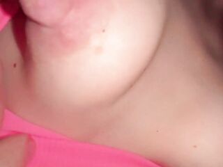 eighteen years old hotty says: Let me cum for the 1st time and upright my large teats 1st