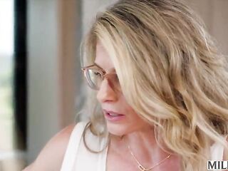 MILFY Shlong-Hungry MILFs Phoenix Marie And Cory Pursue Bang The Neighbour Jointly
