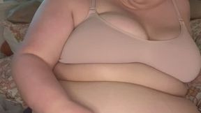 BBW Stuffs Bellybutton with Gummy Bears