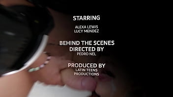 Behind the scenes. ALEXA LEWIS - LUCY MENDEZ  pissing. LTP131