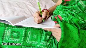 Indian Teacher Rukhsara Fucked Hard by Her Student in Restroom Hindi Audio