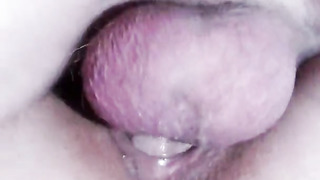 He Jizz Unprotected in the Cooter of a Little Teenager. Mega Orgasm up Close