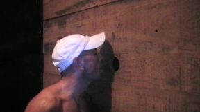 suck a straight in glory holes