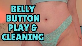 Belly Button Play & Cleaning