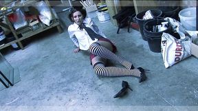 college girl roxy fucked in ass in garage
