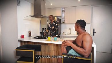 A bored girl found just what she needed: two big black cocks in her ass during an interracial threesome