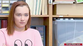 Female Thief Fucked By Security Officer