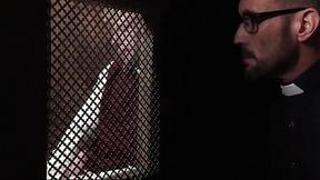 ”Yesstep father - Jesse Stone Sucks step father Myles Shaft In The Confession Room”