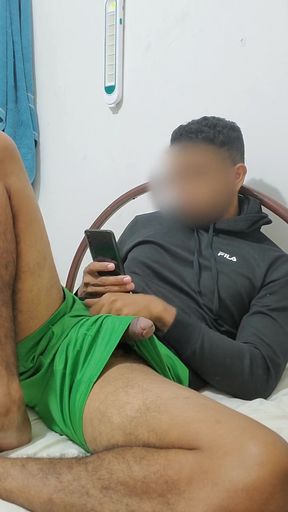 Watching videos and touching me   Clip 1