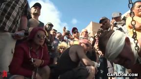 Folsom Public Gay Slut Humiliation