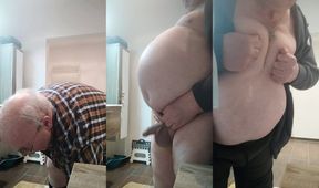 me stripping and playing