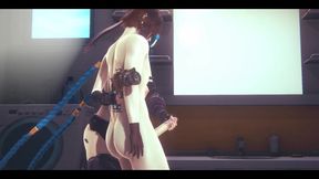 League of Legends Lol Hentai - Jinx Hardsex with a Lot of Cum - Japanese Asian Manga Anime Film Game Porn