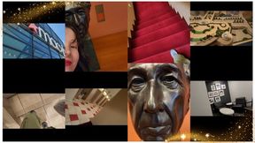 ASMR TOILET TRAVELS W ELLE MACYS MONONA TERRACE w FRANK and THE SHINING CARPET