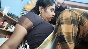 Kerala Saree Slaying First Night Sex Orgy: Mallu Couple Gets Wild & Dirty