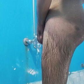 Watch how I masturbate in washroom during shower