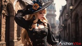 a major investor wasn t sure whether he should donate to navia s fund, so she demonstrated the benefit of the deal by offering him her sweet little butt [ai]