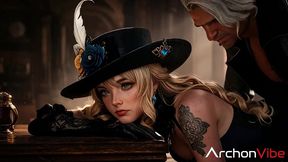 a major investor wasn t sure whether he should donate to navia s fund, so she demonstrated the benefit of the deal by offering him her sweet little butt [ai]