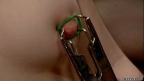 Professor canes ass to bound student