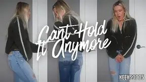 Cant Hold It Anymore