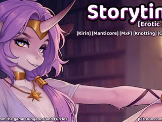 [Storytime] Divine Kirin Descends for Manticore Breeding [Erotic Audio] [MxF] [Knotting]
