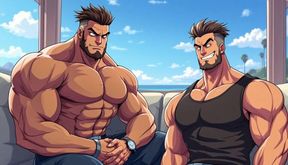 Stepdad hunk wrecks tight ass in raw gay audio story