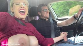 Angel Wicky's Surprise Car Sex