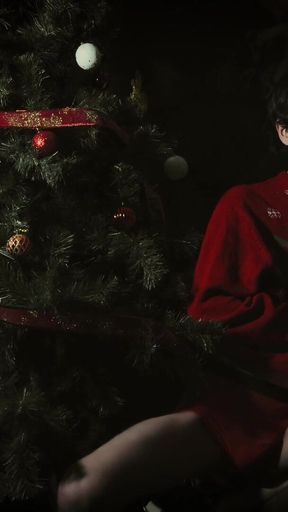 Jer K off Under the Christmas Tree